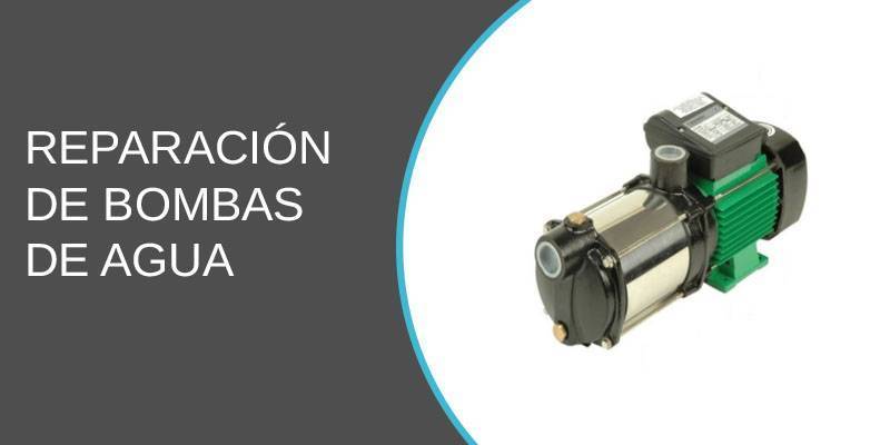 Reparación de bombas de agua para industrias